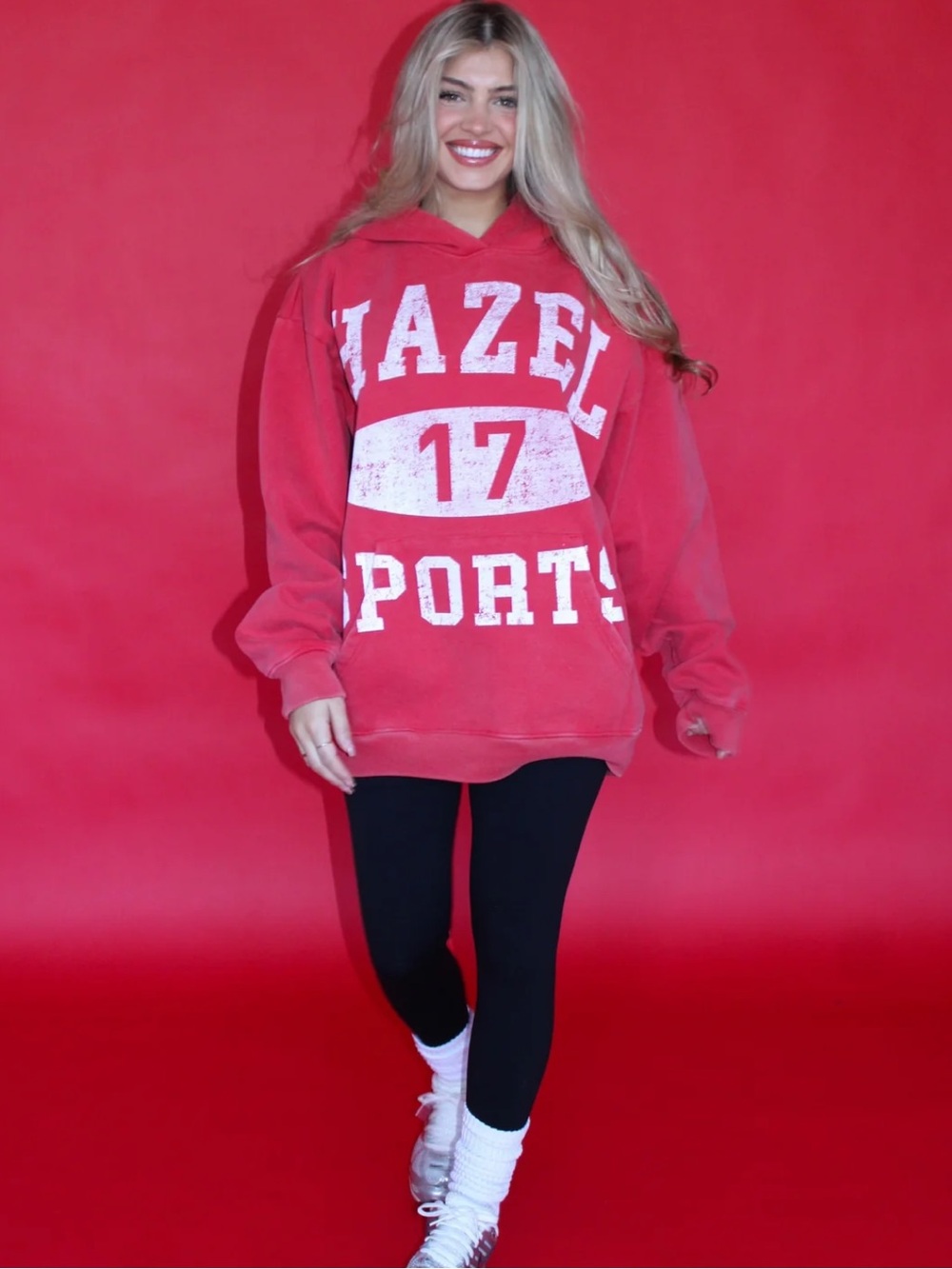 The Hazel sports hoodie